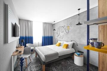 Фото номера Стандартный двухместный номер с 1 кроватью Отель ibis styles Bolesławiec г. Болеславец 8
